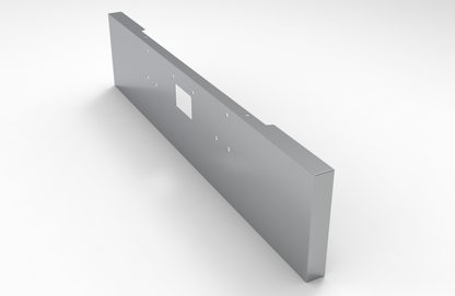 Peterbilt Bumper 357,378,379 Bumper Classic Box End  304 SS, 11 Gauge
