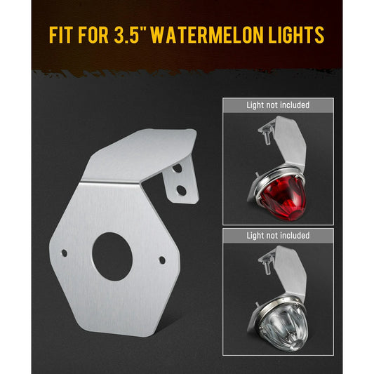 Mirror Turn Signal Bracket Kit Stainless Steel