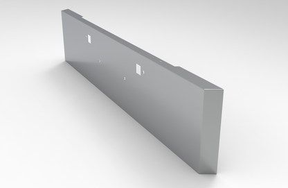 Peterbilt & W990 365,567,388,389 Classic Bumper  Mitered 304 SS, 11 Gauge