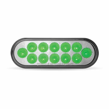 Oval Clear Lens,LED Amber +Green Normal,Without plug ,rubber