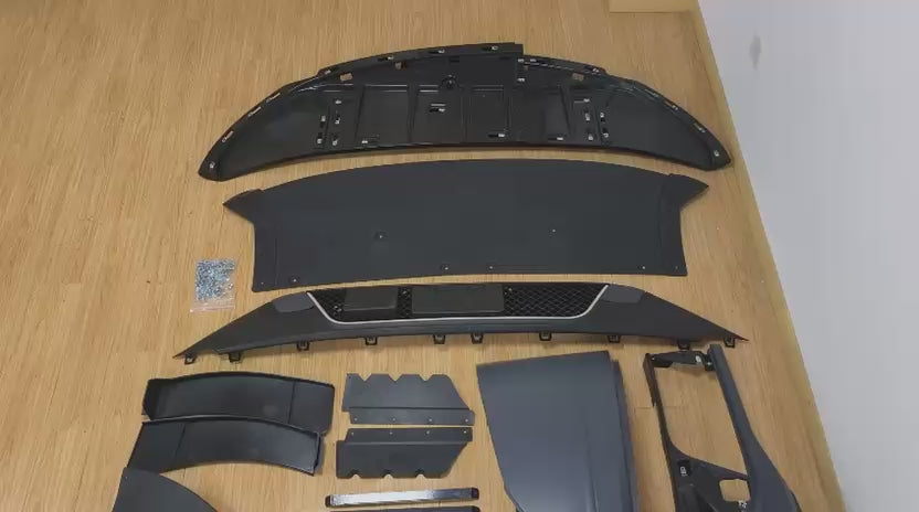 Kenworth T680 New Gen (2021 Newer) FRONT BUMPER WITH & FOG LIGHT