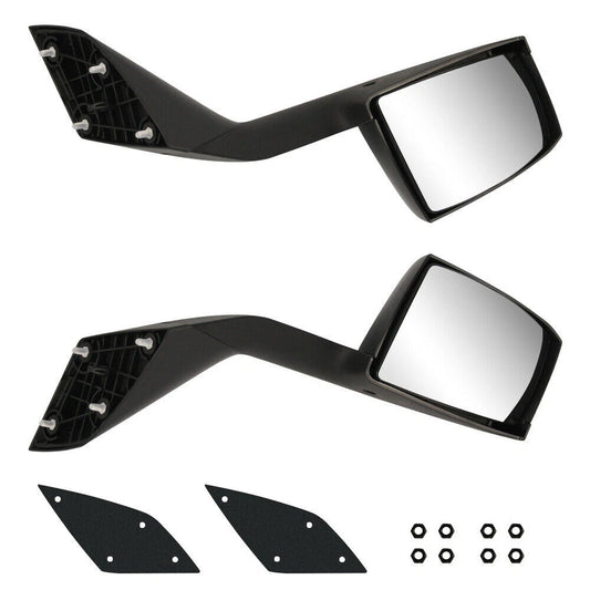 Black Hood Mirrors LH&RH Pair For Volvo VNL 2004-2017 PROMO WITH FREE SHIPPING! (Copy)