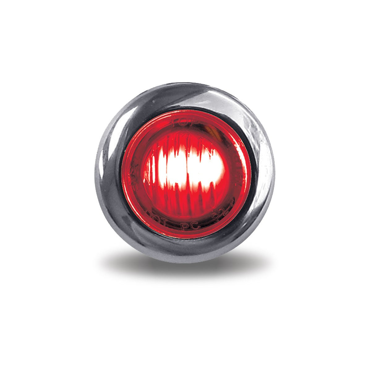 Mini Button Light Dual Revolution Red/Blue LED – Shark Chrome Shop