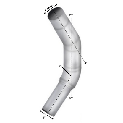 Premium Kenworth W900L 40° Elbow