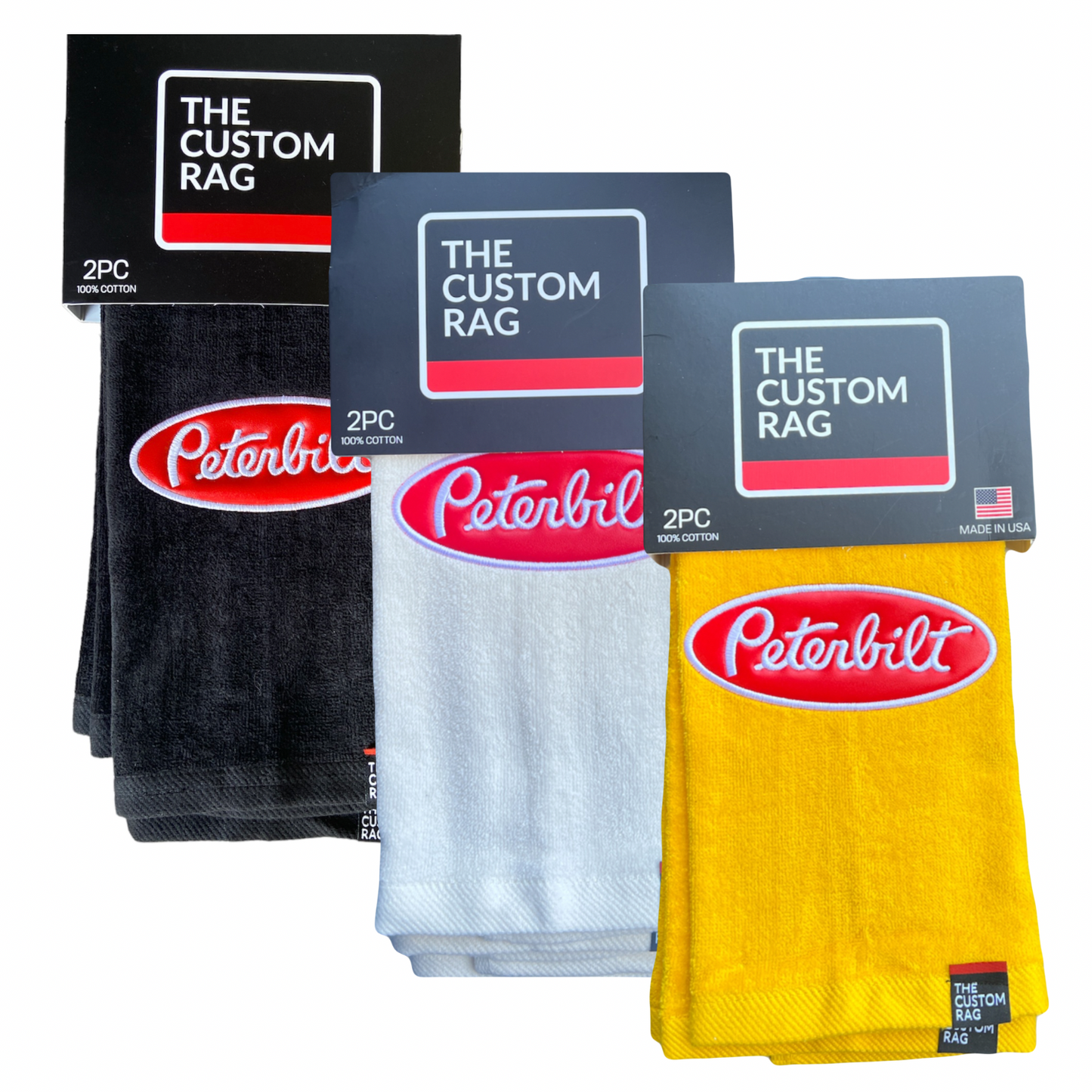 Red 100% Cotton Shop Rags