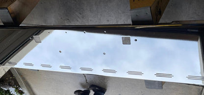 Peterbilt 365/388/389 & Kenworth W990 Bumper With 9 Oval Slit Light Holes