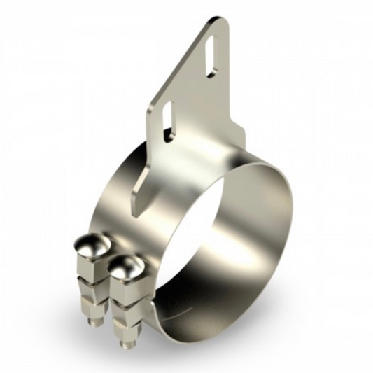 Premium Stainless Steel Clamp with Angled Bracket