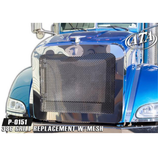 386 Hood Grill Surround & Mesh w/ 386 Cut Out