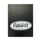 Mud Flap with Peterbilt Classic Style in White