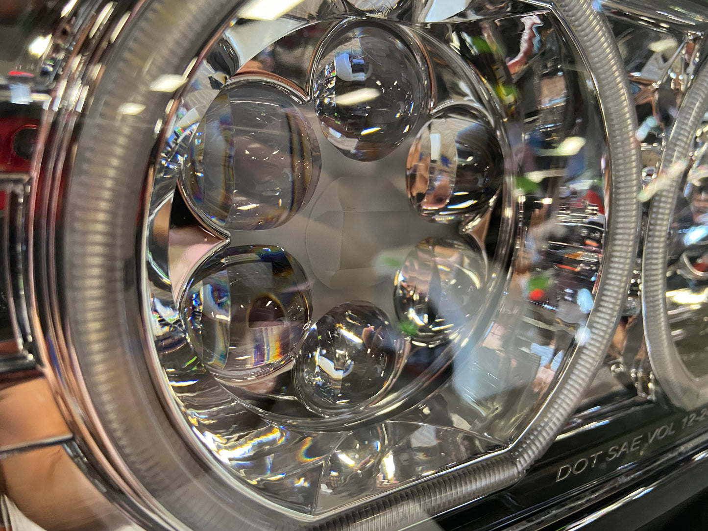 Peterbilt LED Headlight With Aluminum Alloy bracket