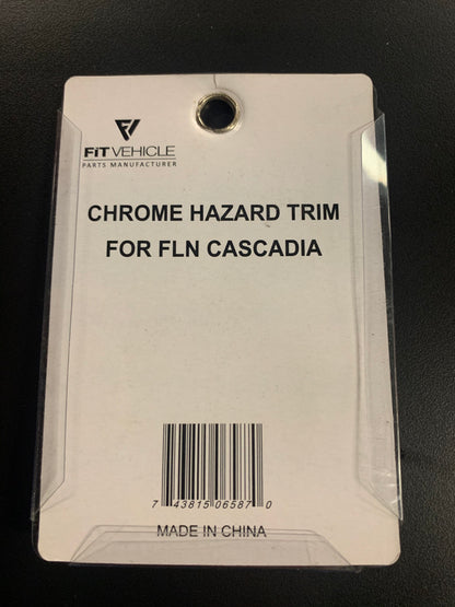 Freightliner Cascadia Chrome Hazard Switch Cover