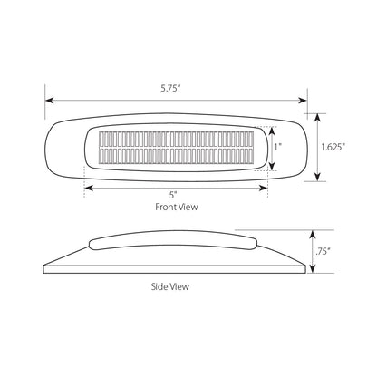 Rectangular Prime LED Light