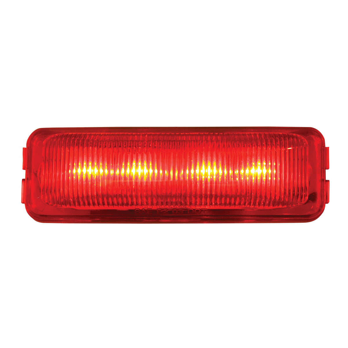Rectangular 4 LED Light in Red – Shark Chrome Shop