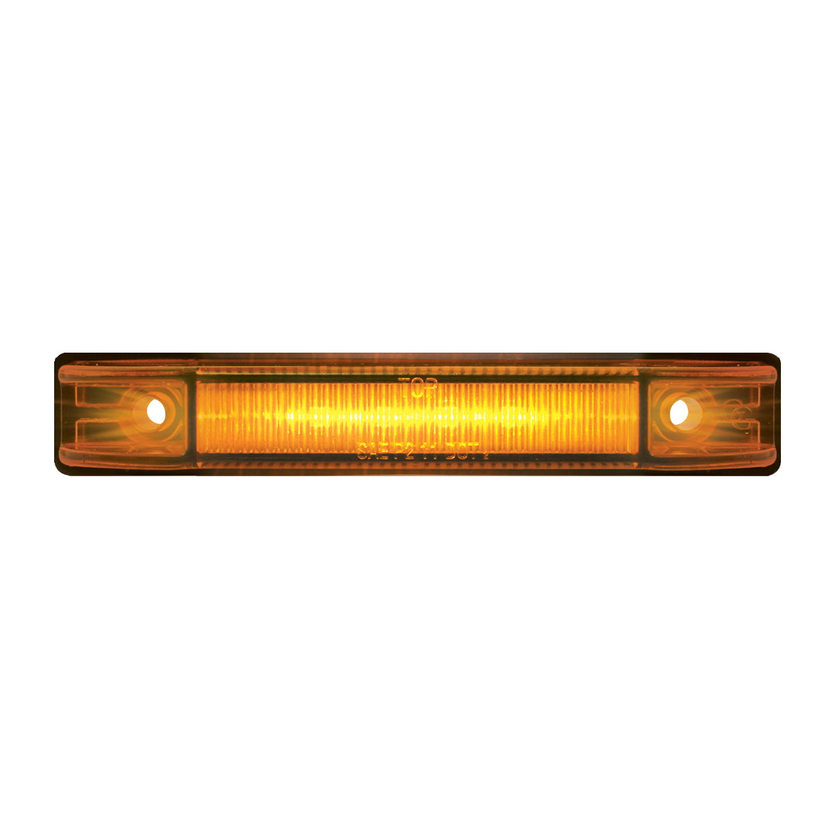 Wide Angle Surface Mount 6 LED Light in Amber