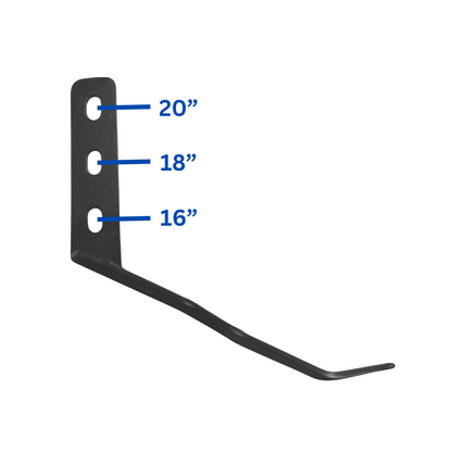 Peterbilt 389 Bumper Support Brackets 16”-20”