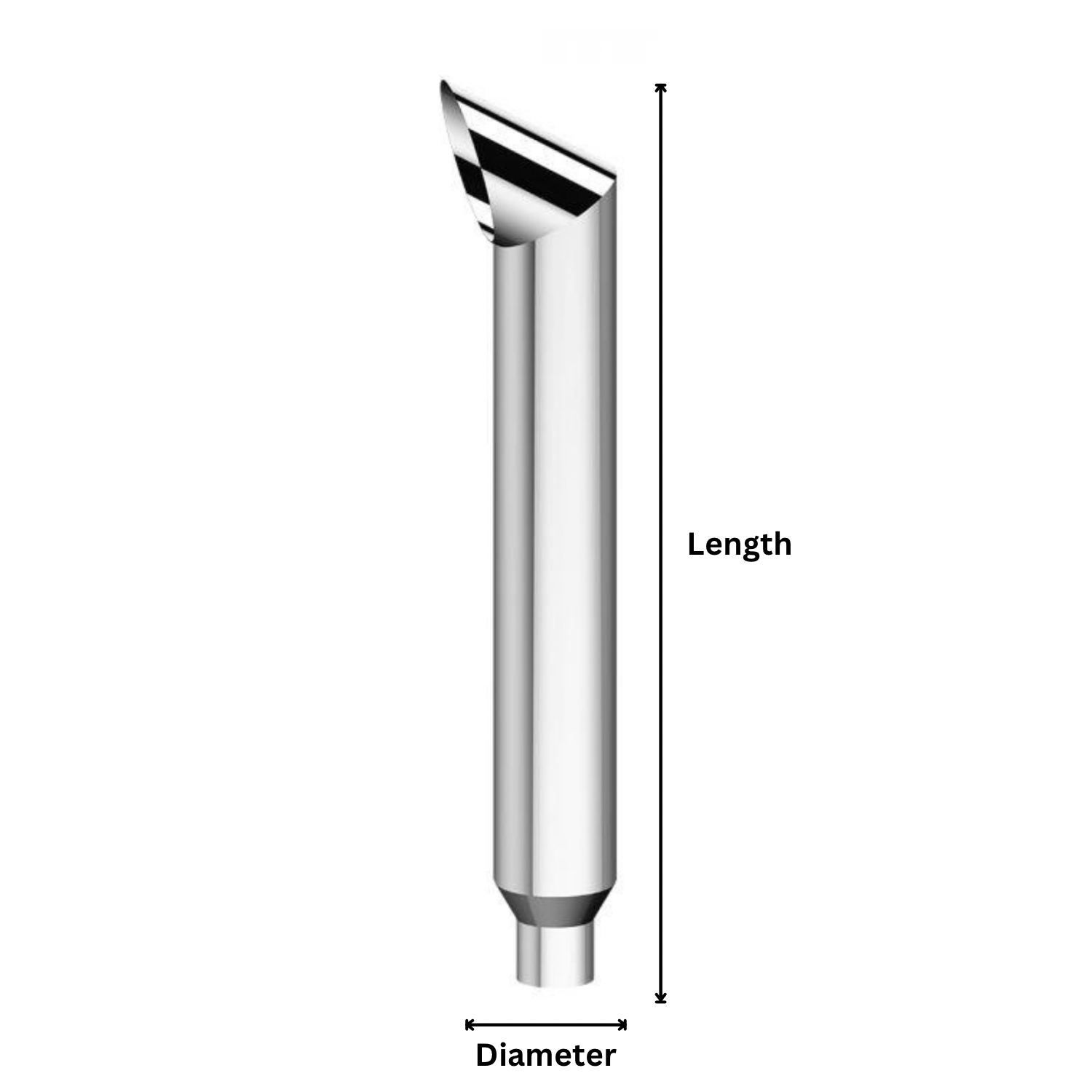 Chino Stack Bed Stack Premium Chino Style One Piece Exhaust Stack – Shark Chrome Shop