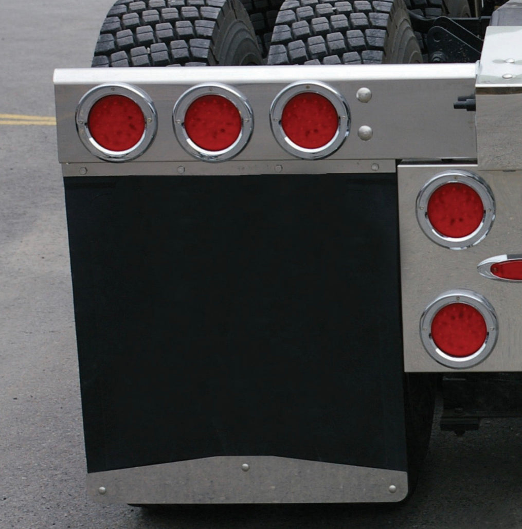24" Bolted Angled Bottom Mud Flap Weight