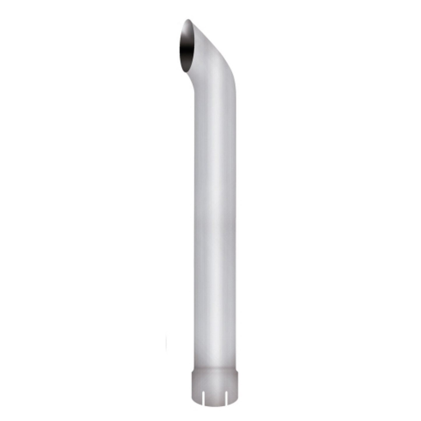 Premium Curved Style One Piece Exhaust Stack