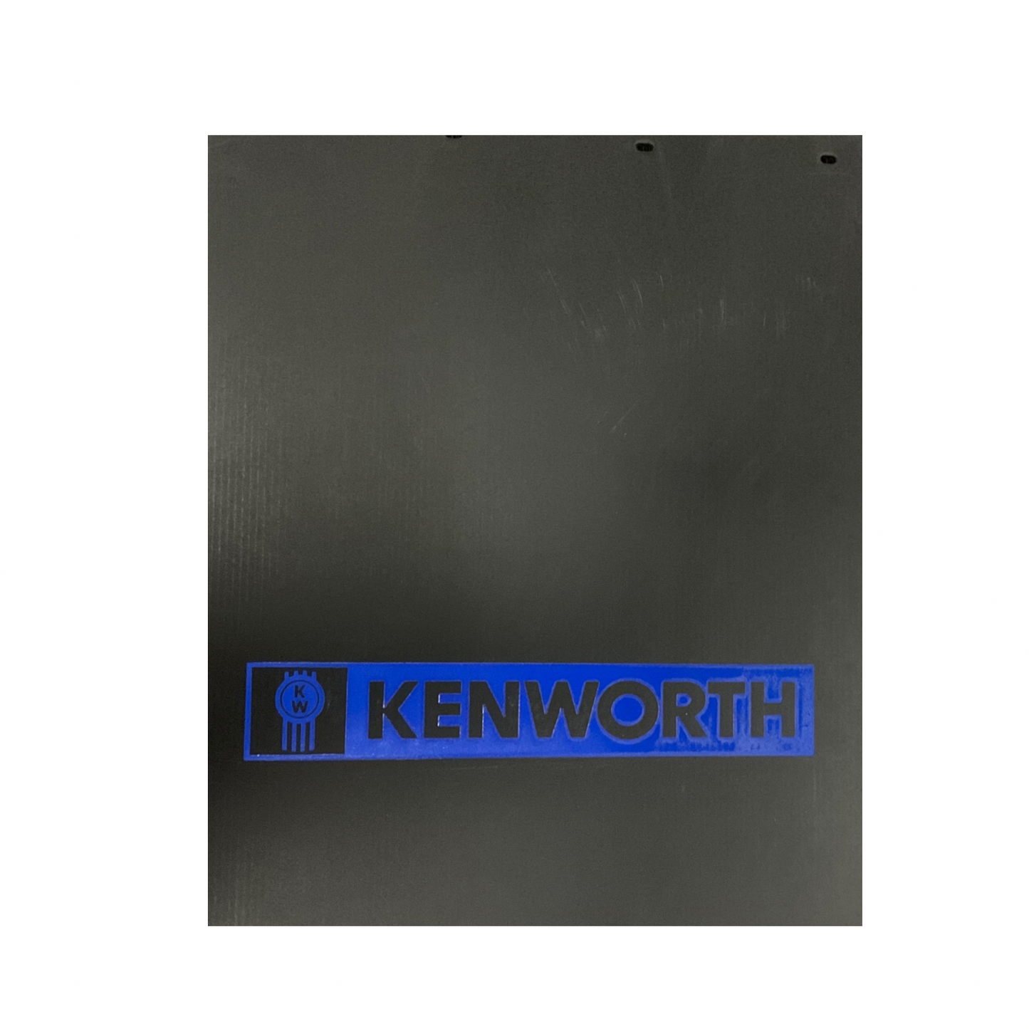 Mud Flap with Kenworth Letter in Blue