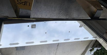 Peterbilt 365/388/389 & Kenworth W990 Bumper With 9 Oval Slit Light Holes