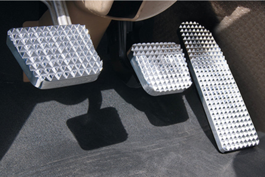 Freightliner Billet Raised Diamond Chrome Pedals