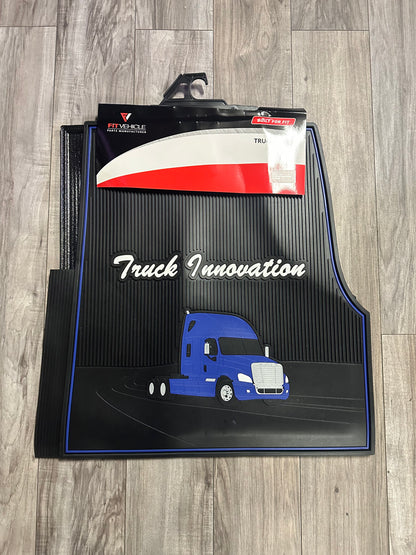 Floor mats blue freightliner cascadia  2007/2017