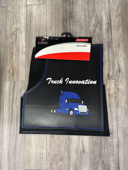 Floor mats blue freightliner cascadia  2007/2017