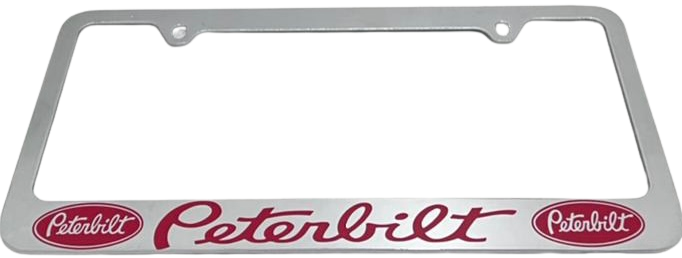 Peterbilt License Plate Frame