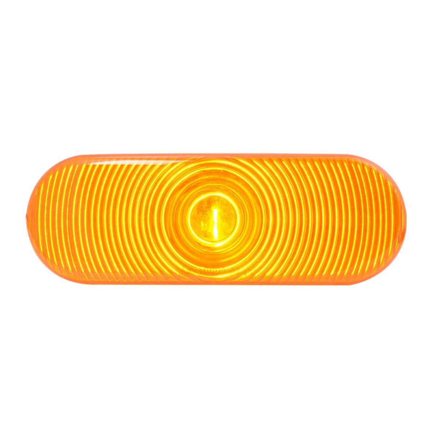 Oval LED Light in Amber