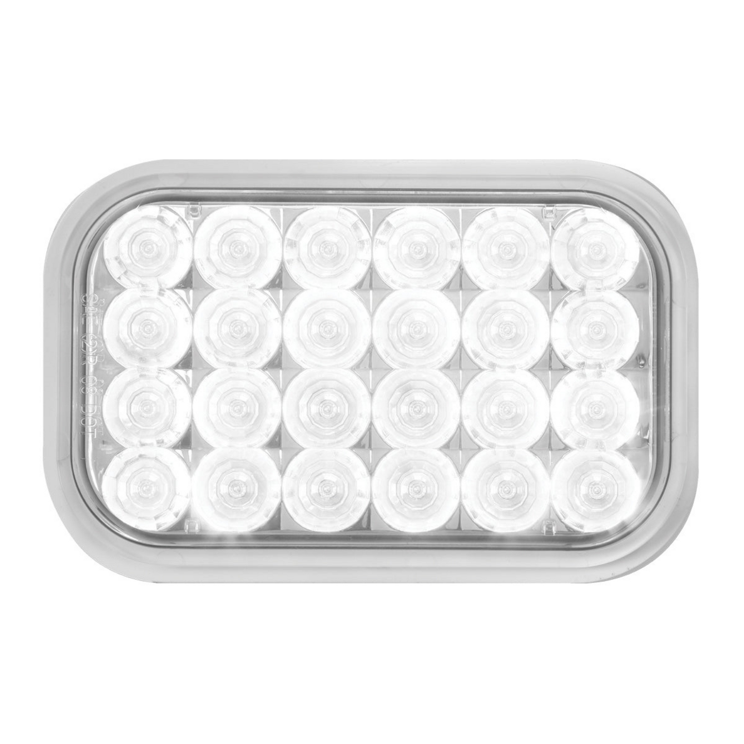 Rectangular Pearl 24 LED Light in Clear