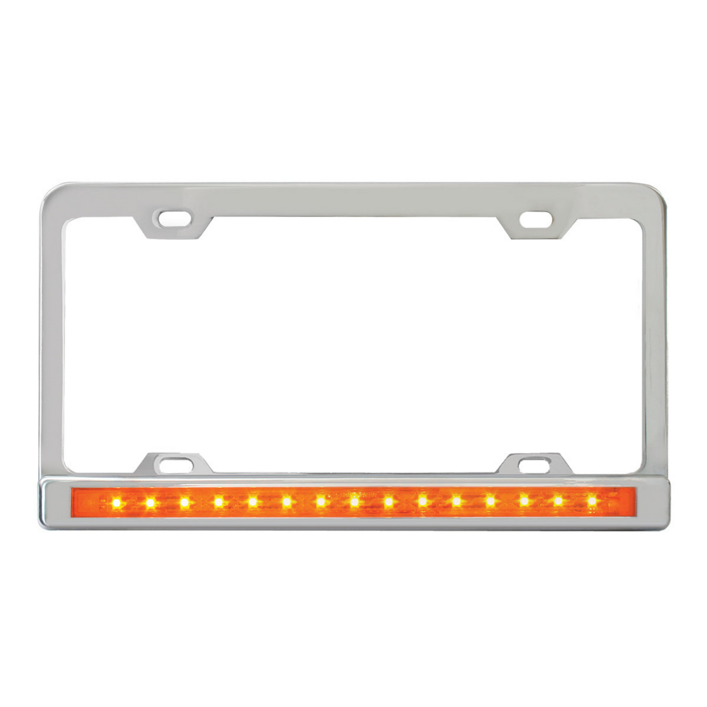 License Plate Frame With 12″ LED Light Bar
