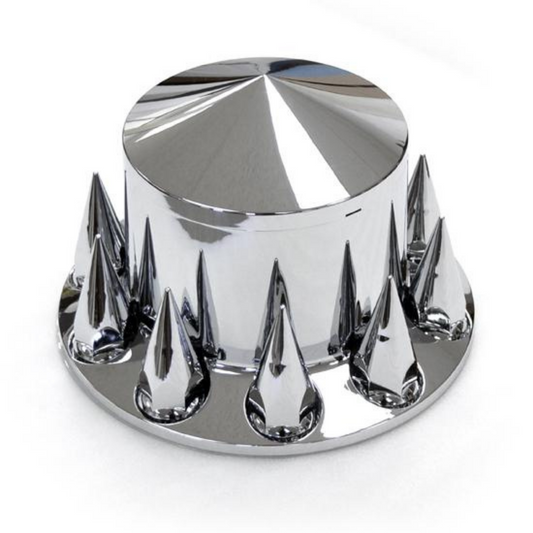 Spiked Rear Axle Chrome Wheel Cover