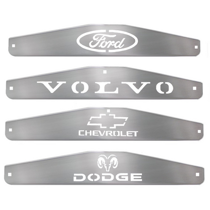 Mud Flap Weights With Logos Sold in Pairs