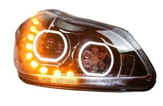 Kenworth T680 Headlight LED RH Blackout 2014-2021